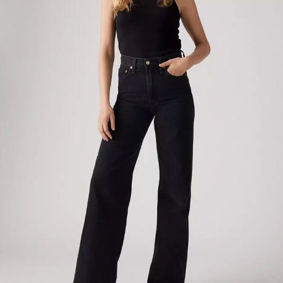 Levis Ribcage Wide Leg Jeans - 25 - Picture 1 of 2